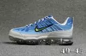 nike air max vapormax 360 homem kpu running sapatos blue homem